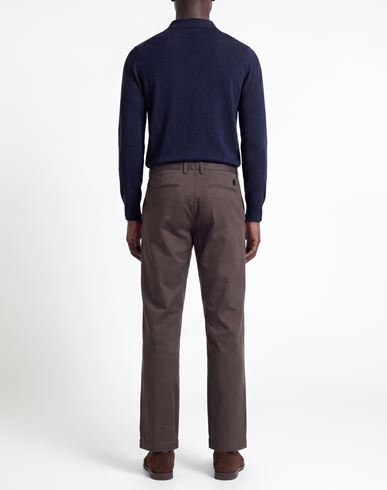 Man Pants Charcoal Size 40 Cotton, Elastane