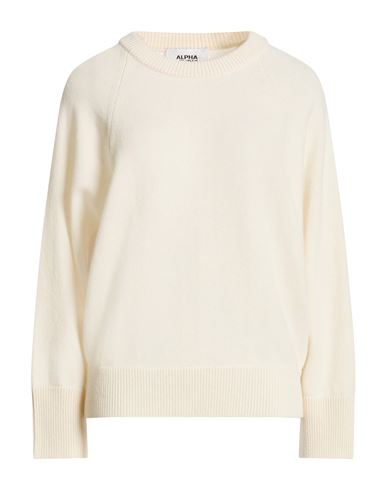 Woman Sweater Ivory Size 4 Geelong Wool