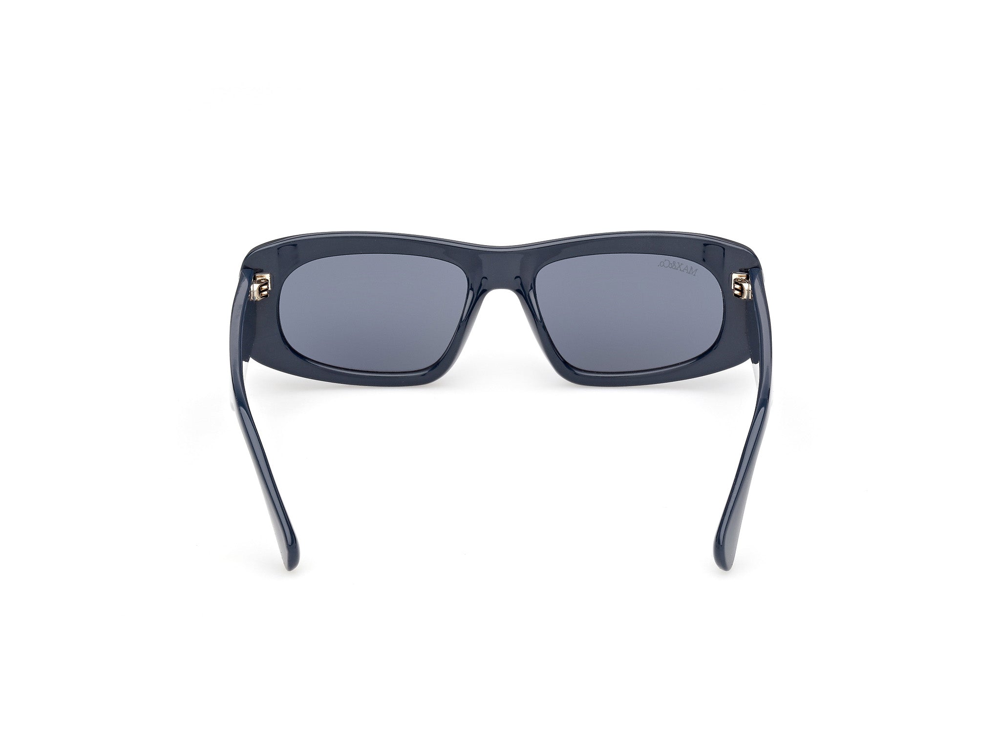 MAX&Co Mujer MAX&Co MO0142 90V Gafas de sol Inyectado Azul Azul Cuadrada Norma