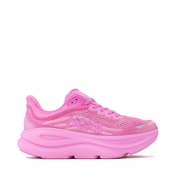 Womens HOKA Bondi 9 Running Shoe - Crabapple / Crabapple