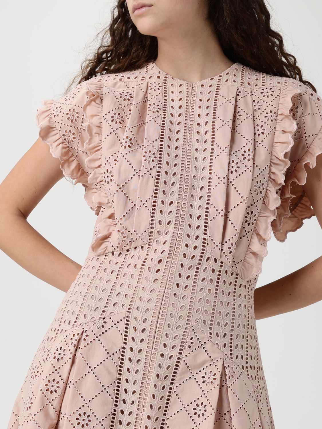 Dress Woman color Beige