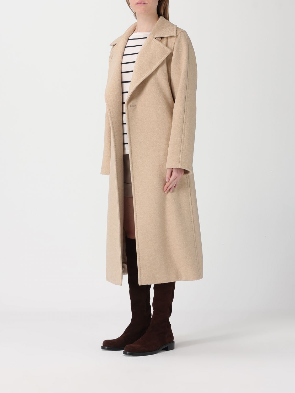 Coat Woman color Beige