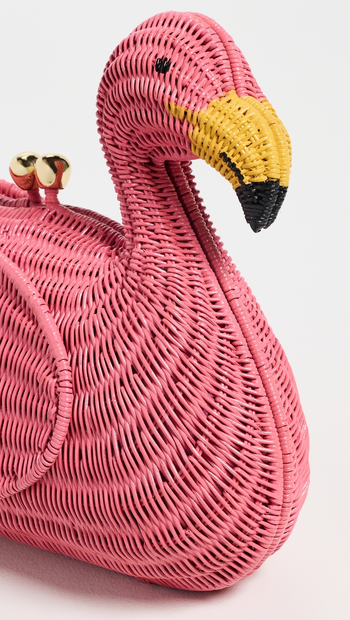 Dante Flamingo Clutch Pink One Size