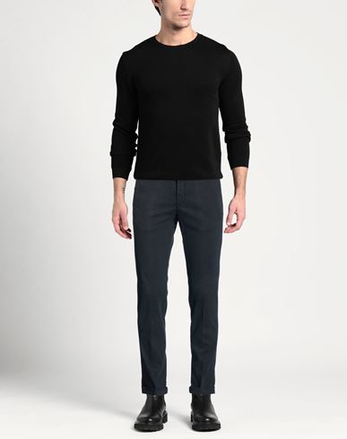 Man Pants Midnight blue Size 32 Cotton, Elastane