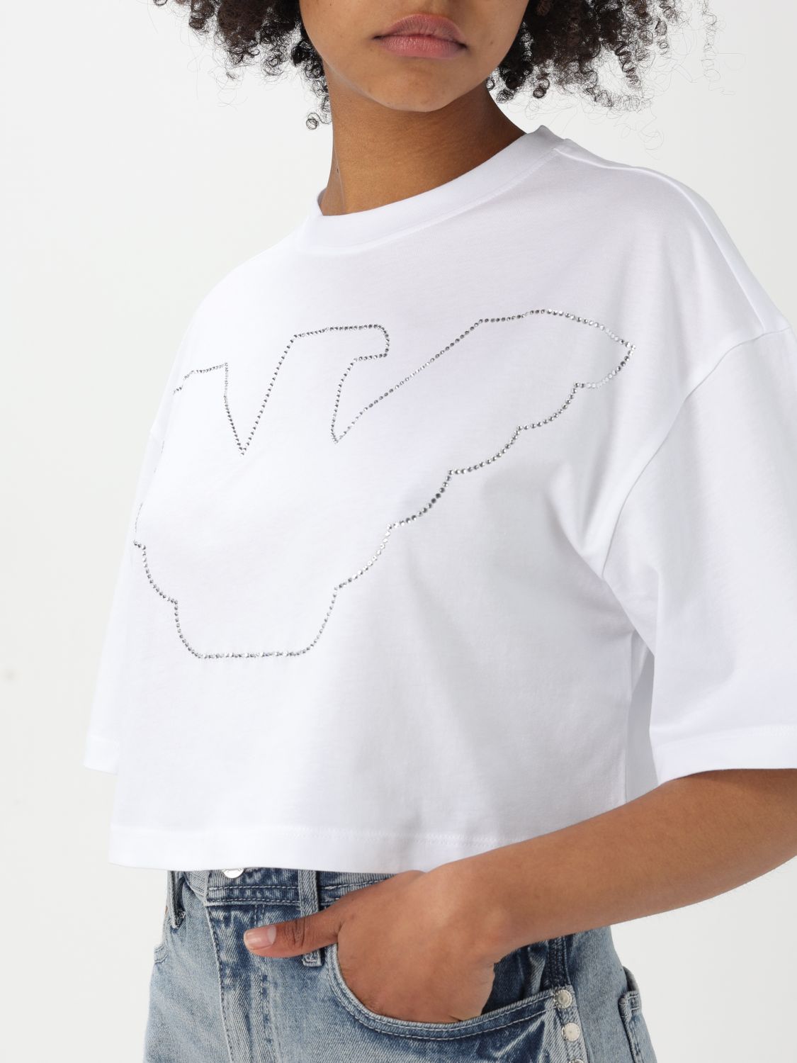 T-Shirt Woman color White