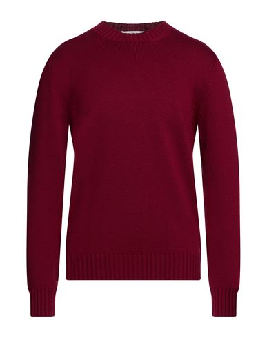Man Sweater Garnet Size 42 Wool