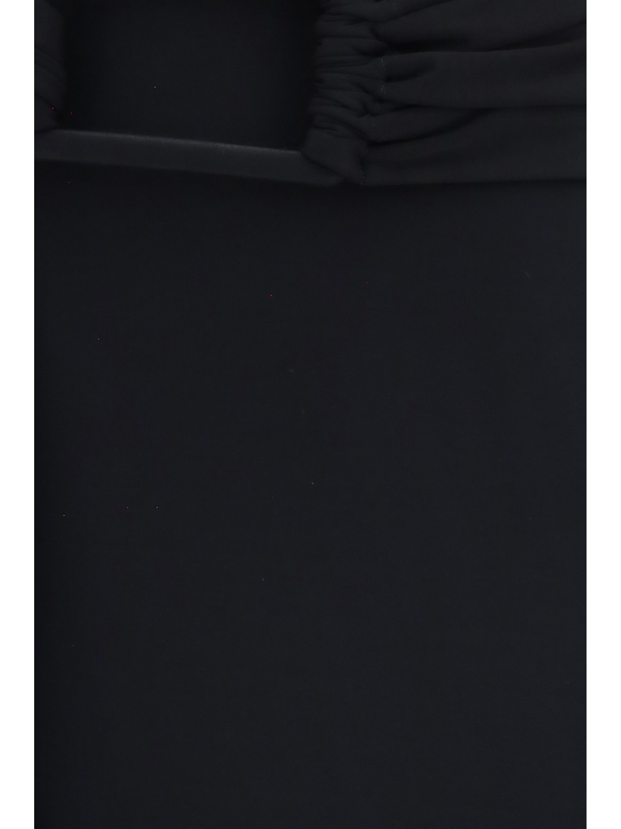Belted Jersey Dress — Black