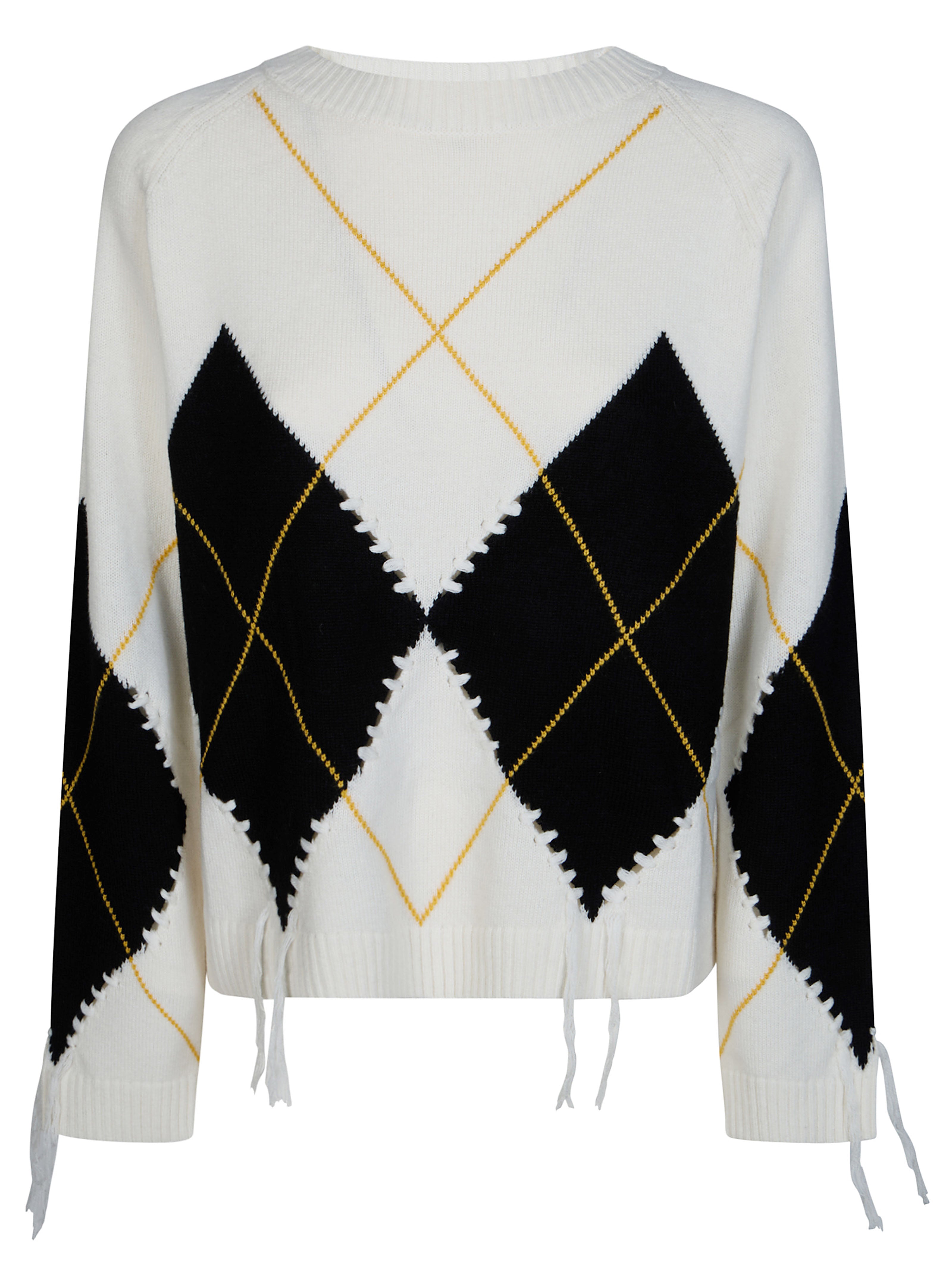 Women's Stylish Knit Pull-Over with Decorative Cut-Outs