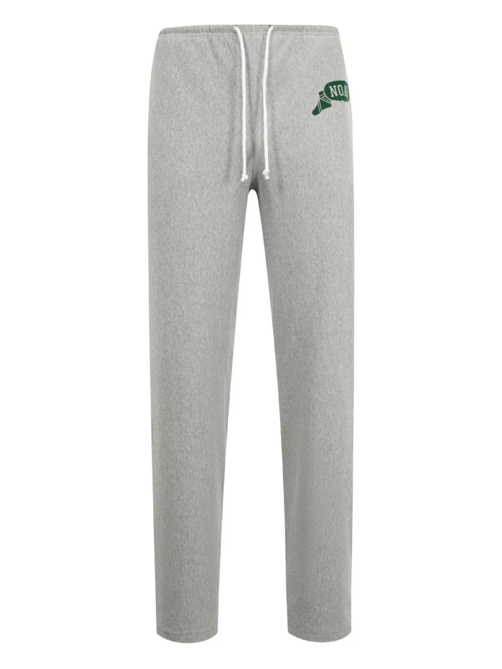 Drawstring-waist track pants - Grey