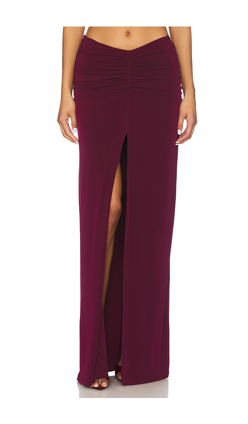 Lovers and Friends Leighton Maxi Skirt in Purple. S. Also in