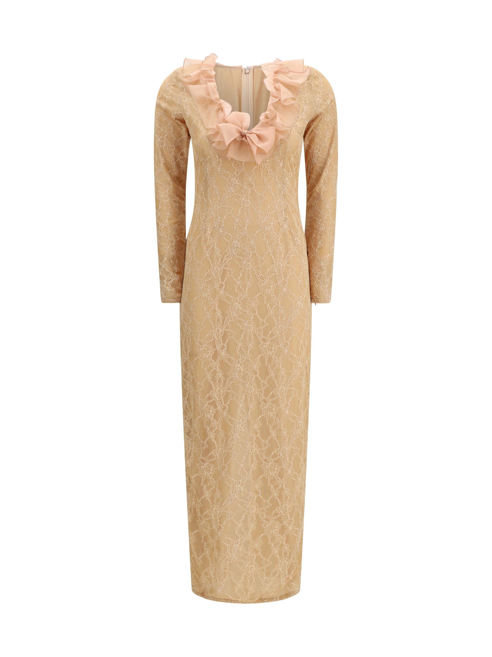 Evening Dress — Beige