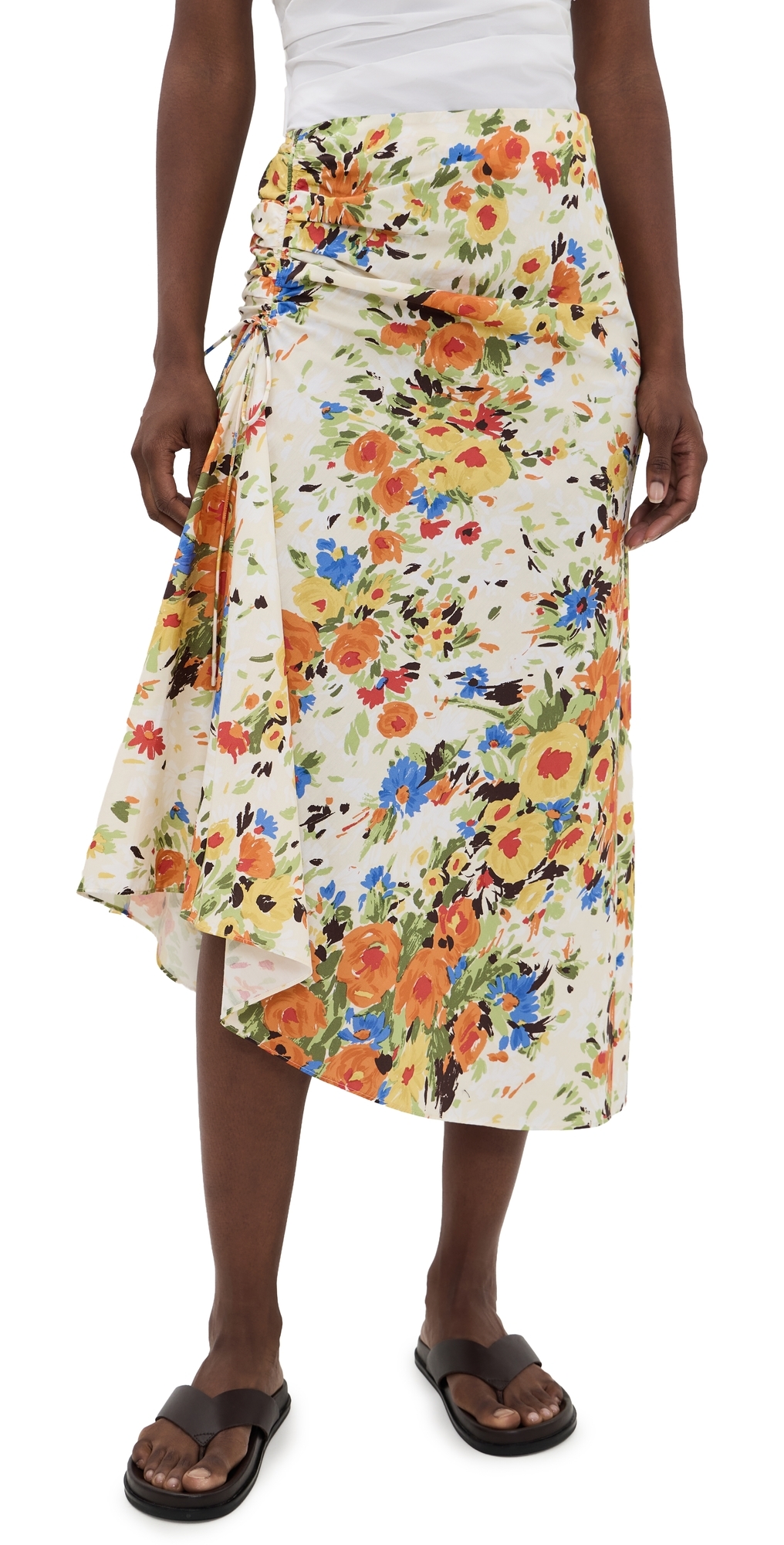 A. L.C. Naomi Skirt Butter/Poppy Multi