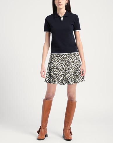Woman Mini skirt White Size 8 Viscose