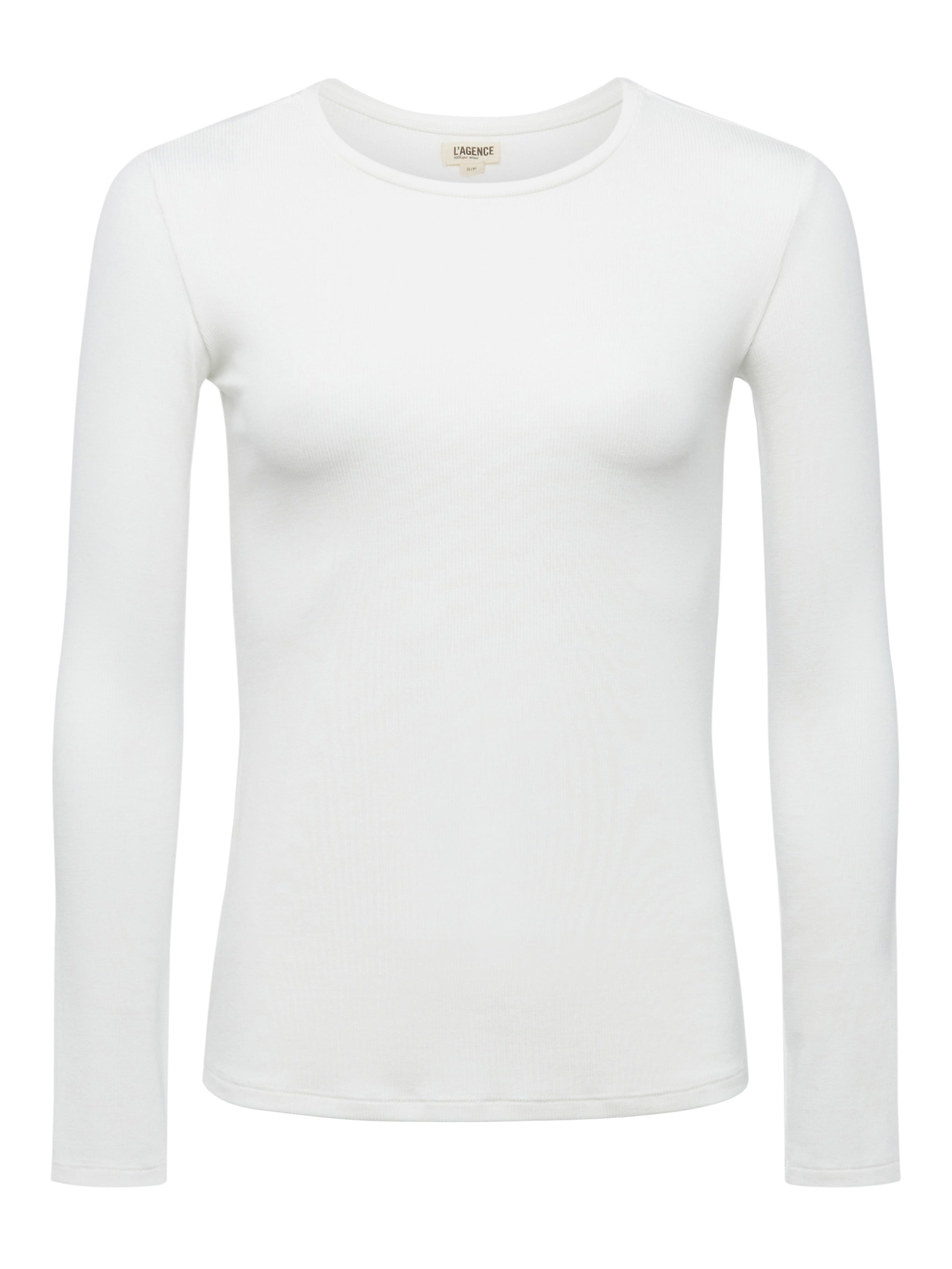 Tess Long Sleeve T-Shirt In White