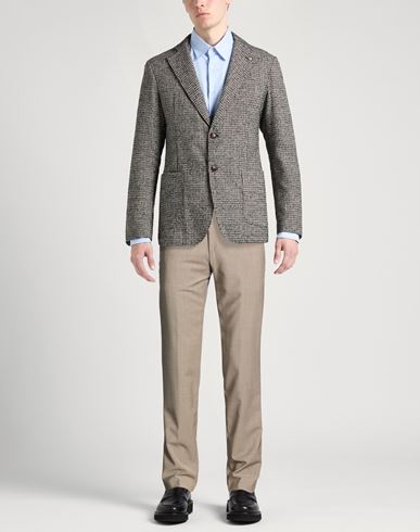 Man Pants Sand Size 30 Polyester, Wool, Elastane