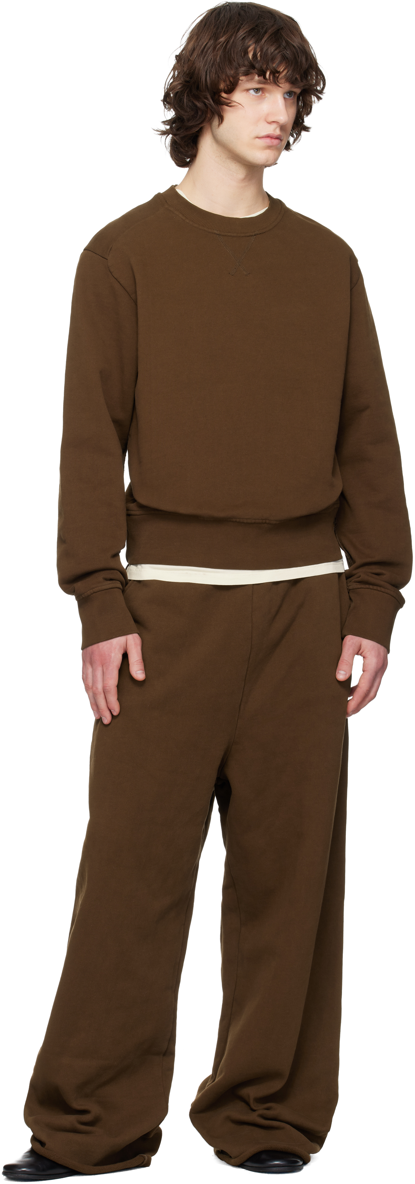 Brown Full Sweatpants
