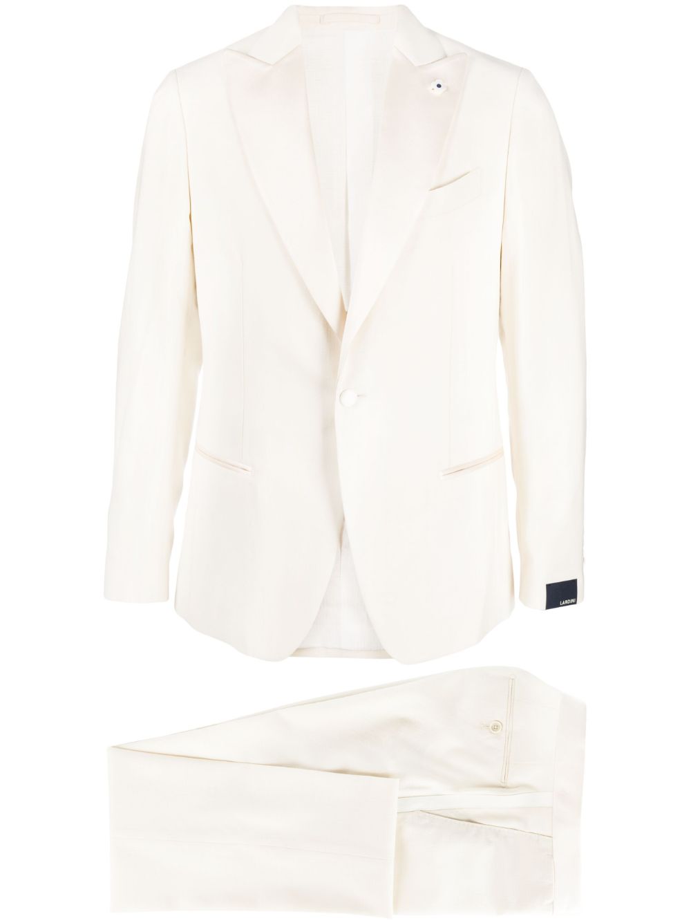 Two-piece single-breasted suit - Neutrals