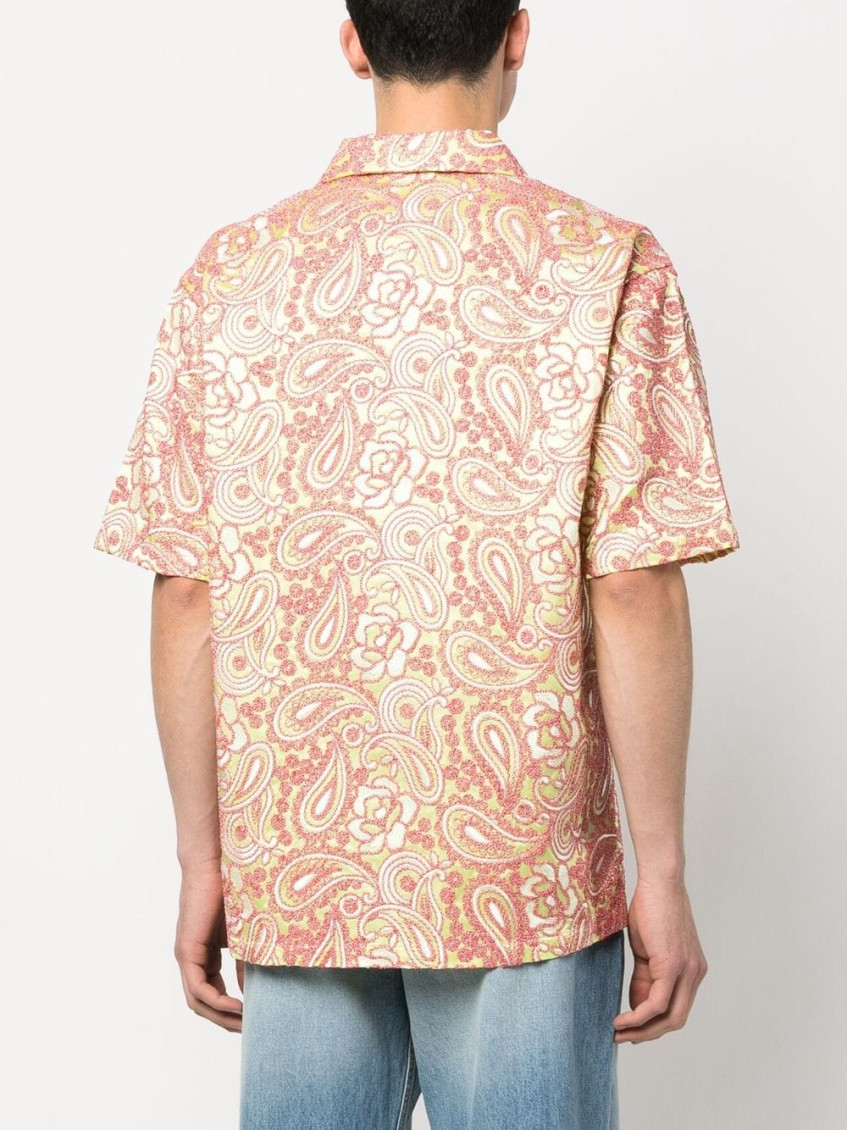 - Short Sleeve Embroidered Shirt