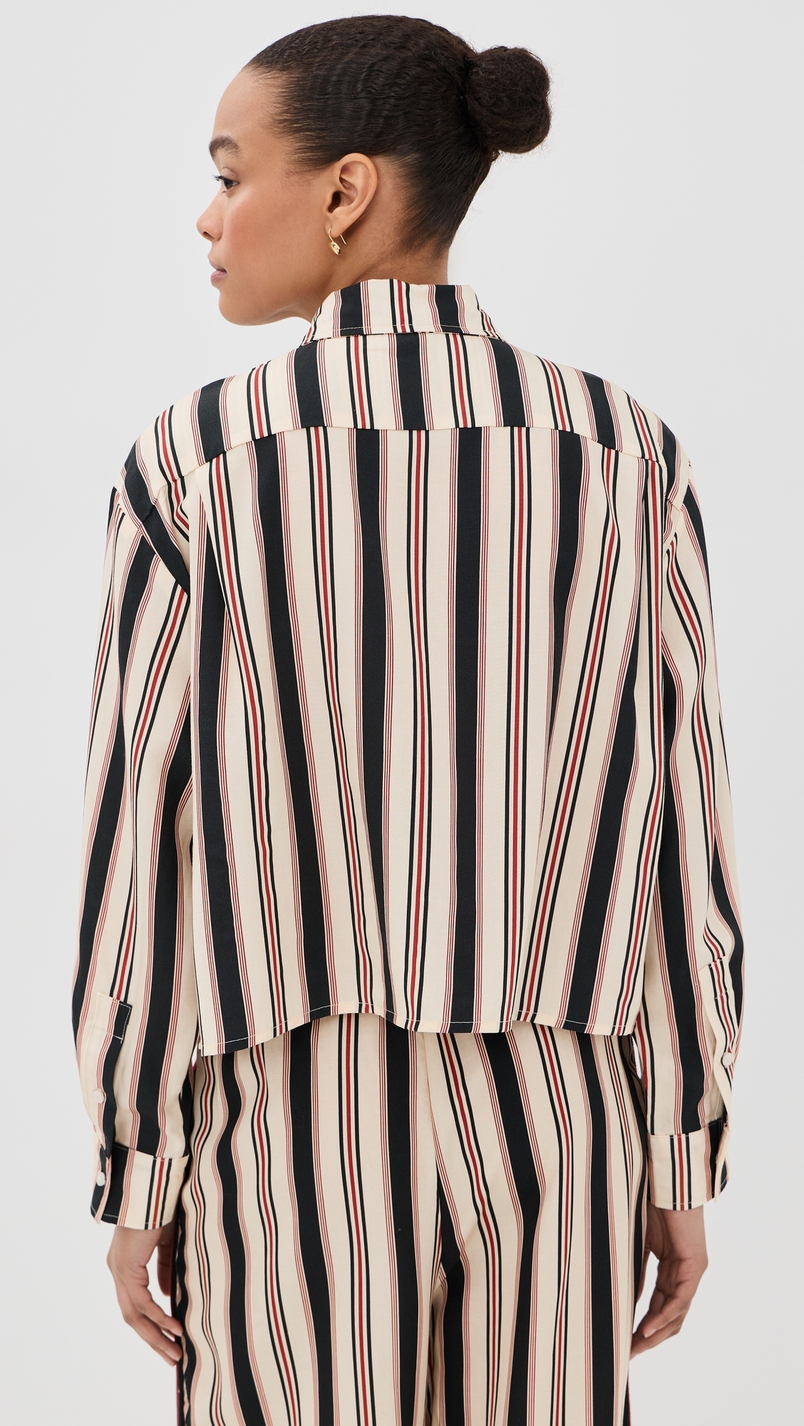 Horizon Shirt Beige Stripe