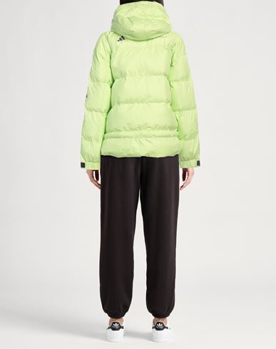 Adidas By Stella Mccartney Woman Puffer Lime green Size M Recycled polyester