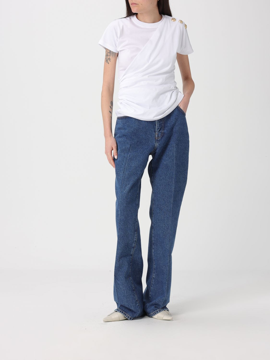 Pants Woman color Blue