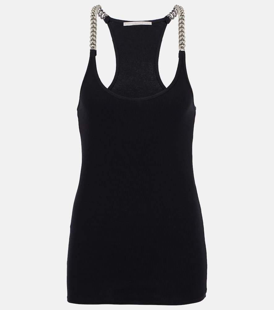 Cotton-blend tank top