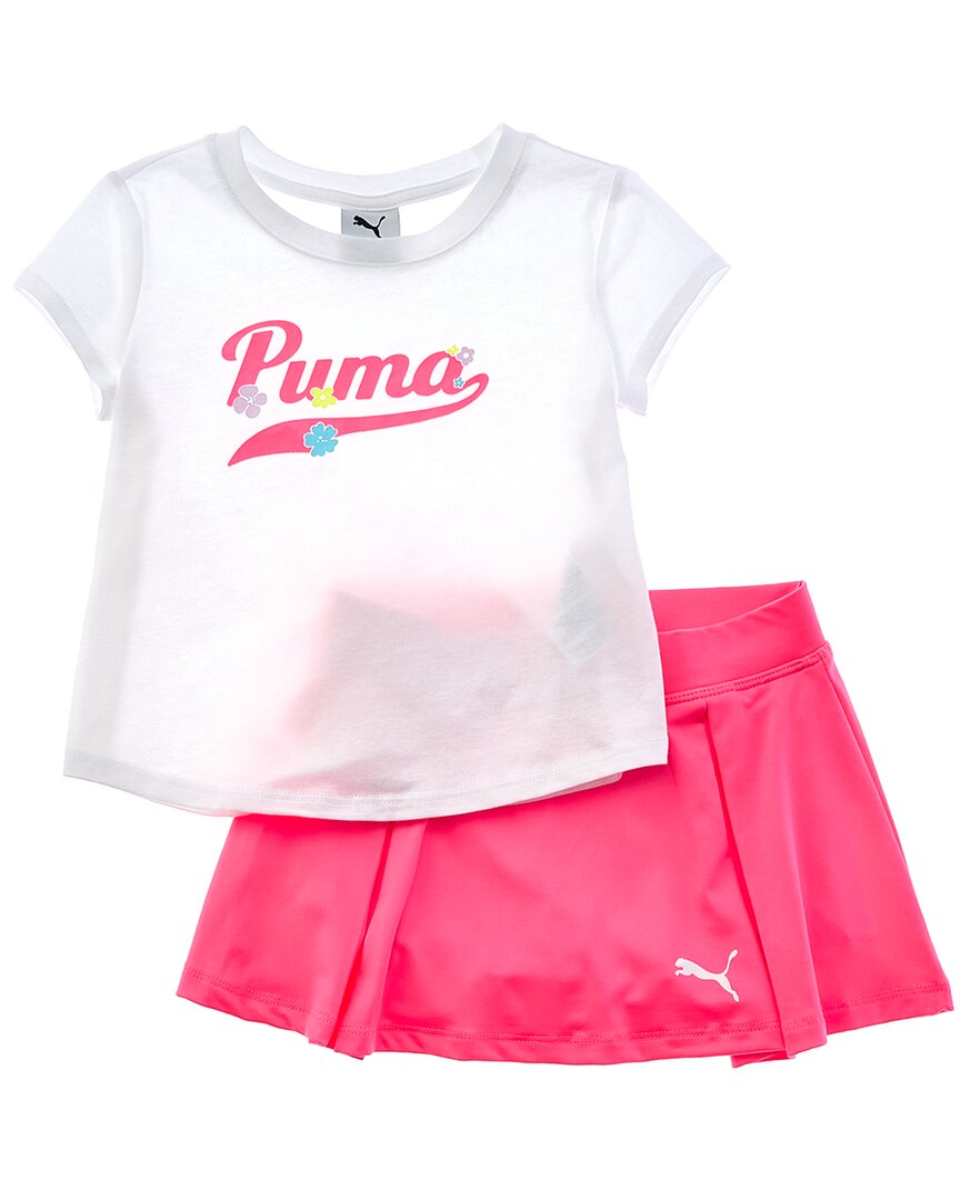 2pc Jersey T-Shirt & Skort Set