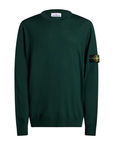 Man Sweater Dark green Size XXL Virgin Wool