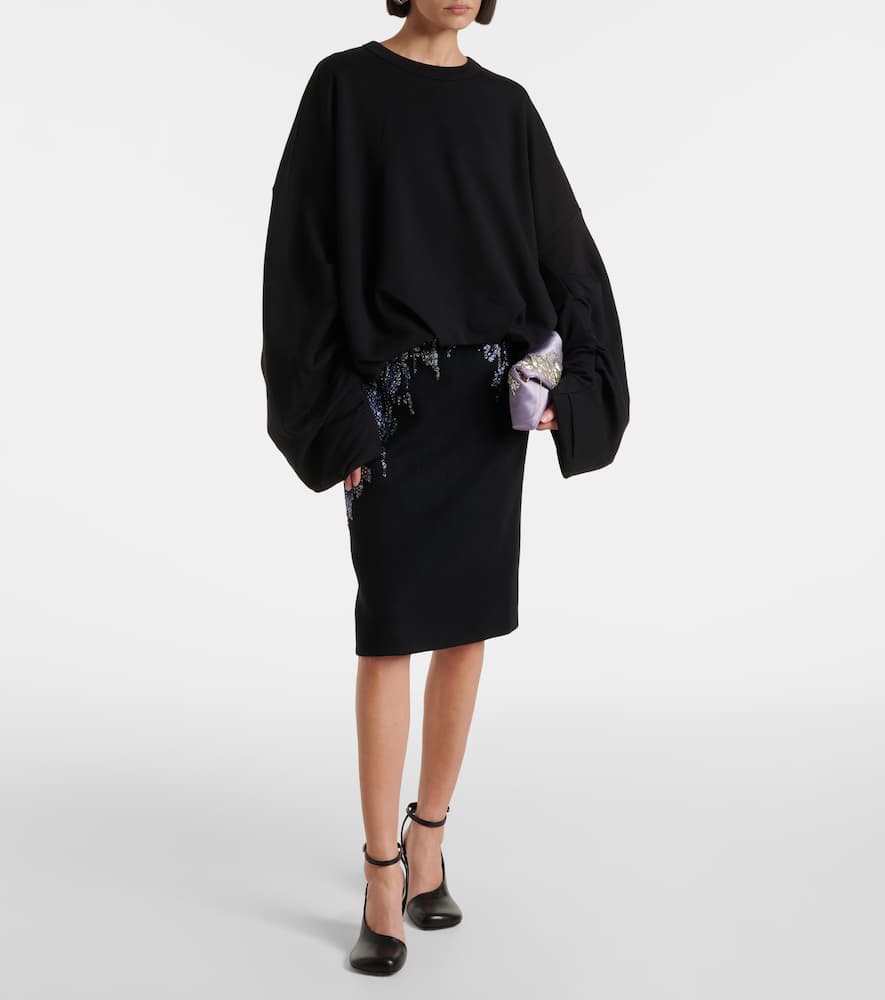Cotton sweatshirt