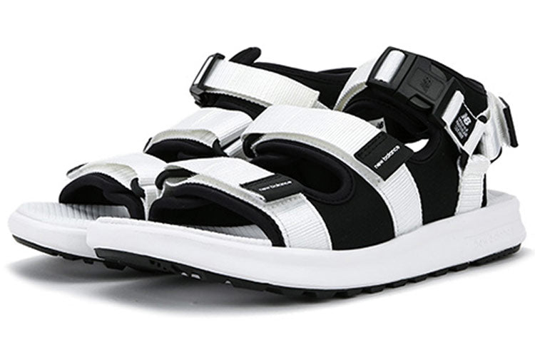 Open Toe Flat Heel Sports Unisex White Sandals