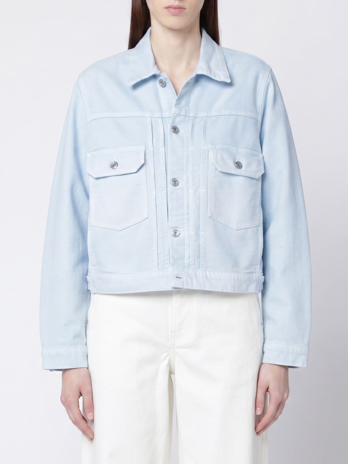 Jacket Woman color Denim