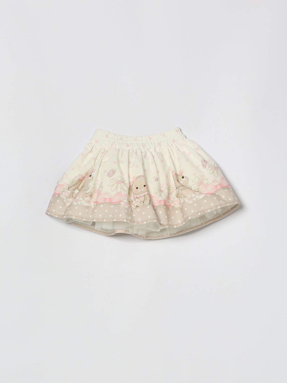 Skirt Kids color White
