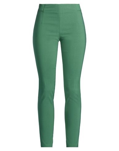 Woman Pants Green Size 8 Viscose, Polyamide, Elastane