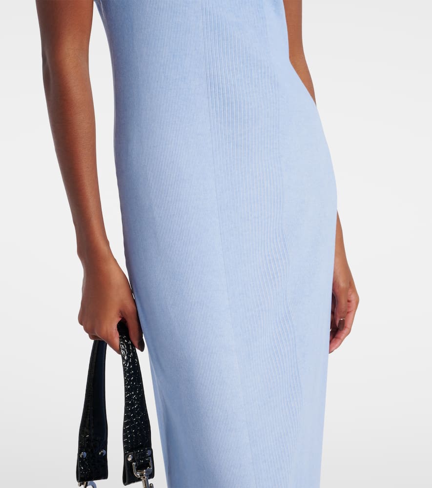 Cotton jersey maxi dress