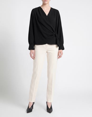 Collection Privēe? Woman Top Black Size 10 Viscose