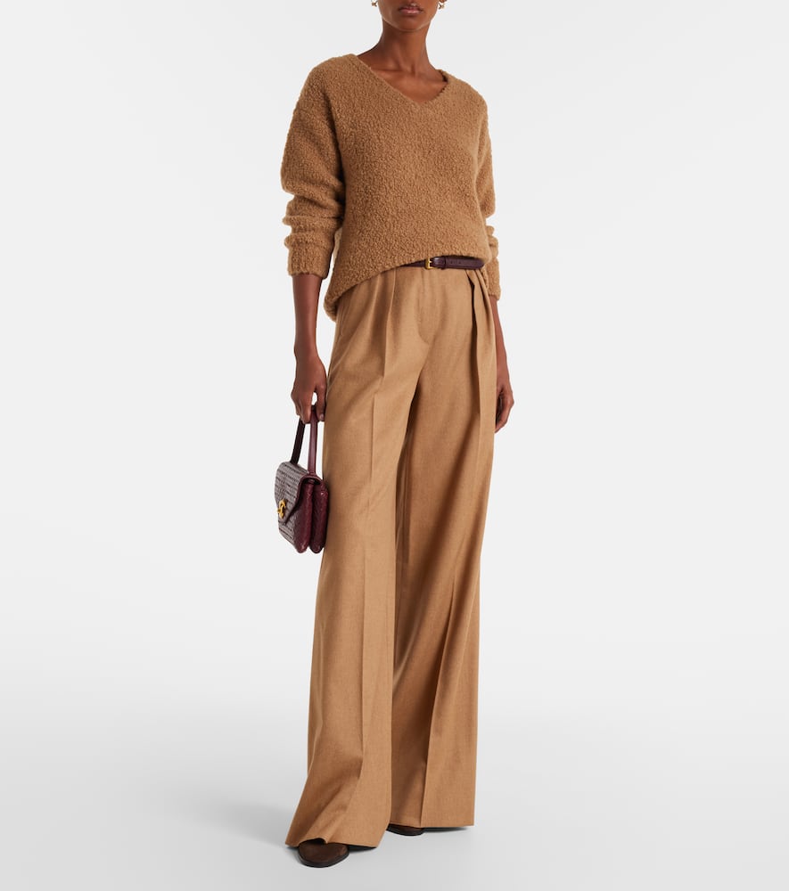 Pantera camel hair and silk sweater