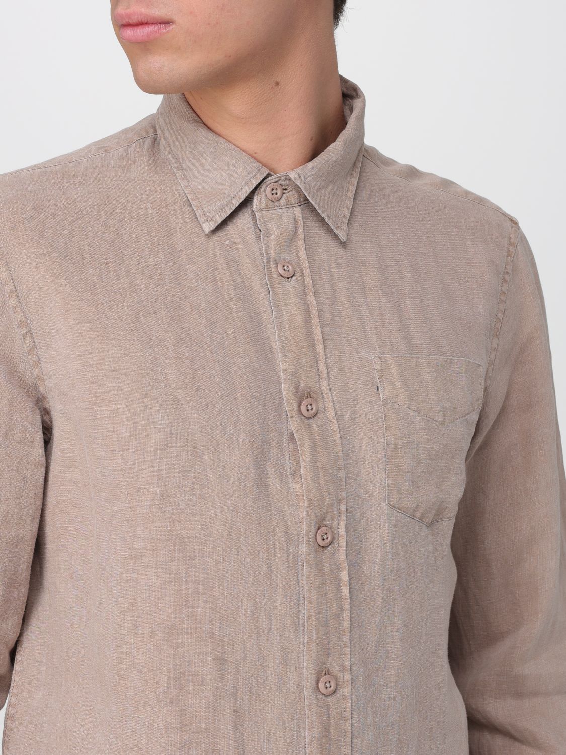 Shirt Men color Beige