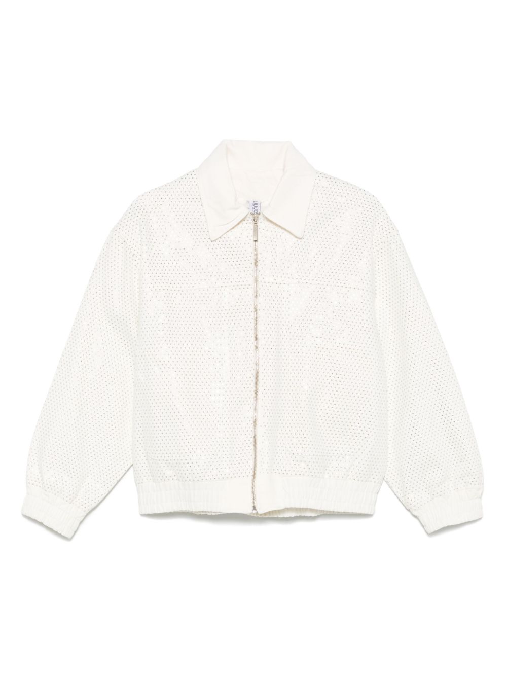 LIU JO embellished jacket - White