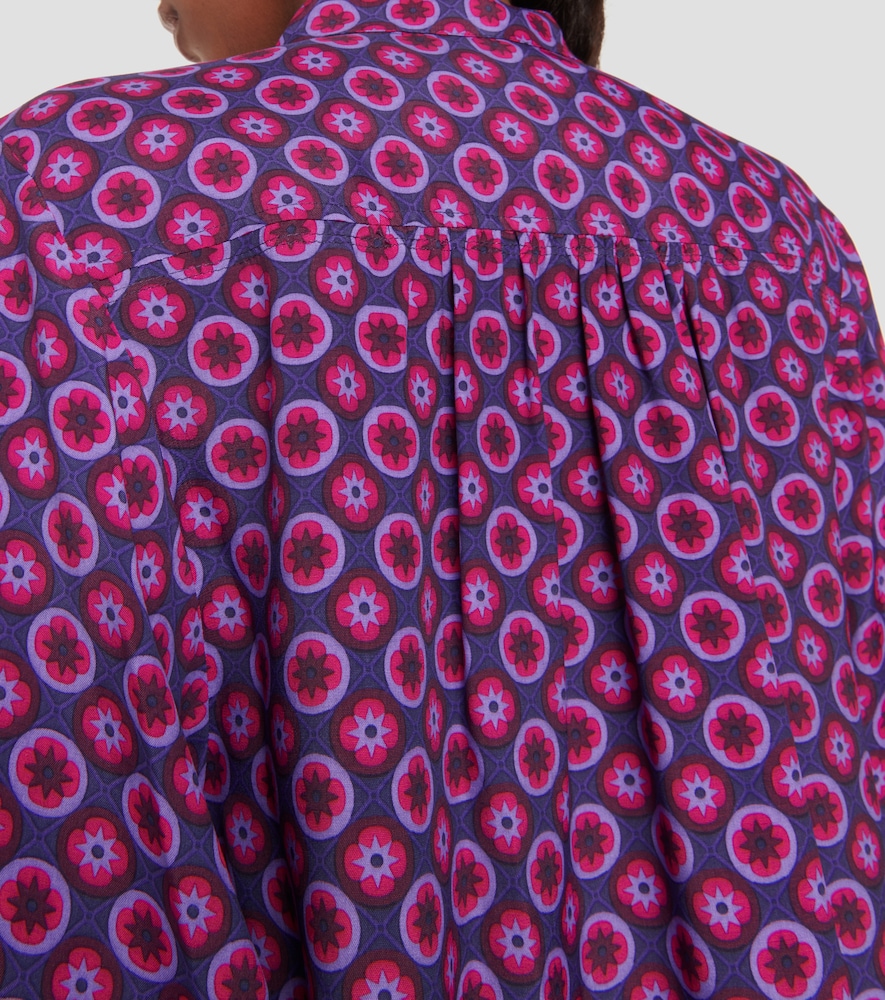 Mathilde printed shirt dress