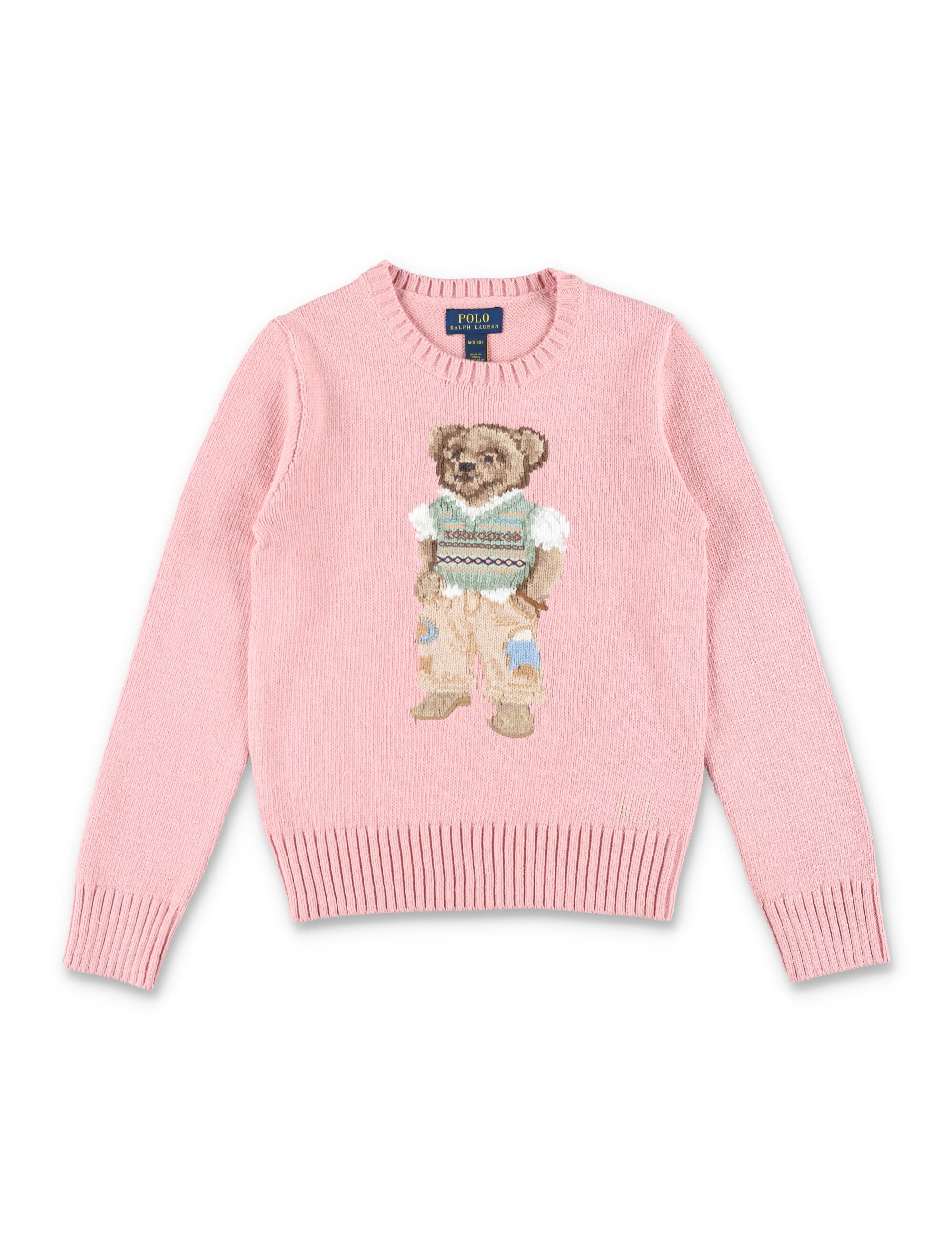 Girls' Classic Polo Sweater