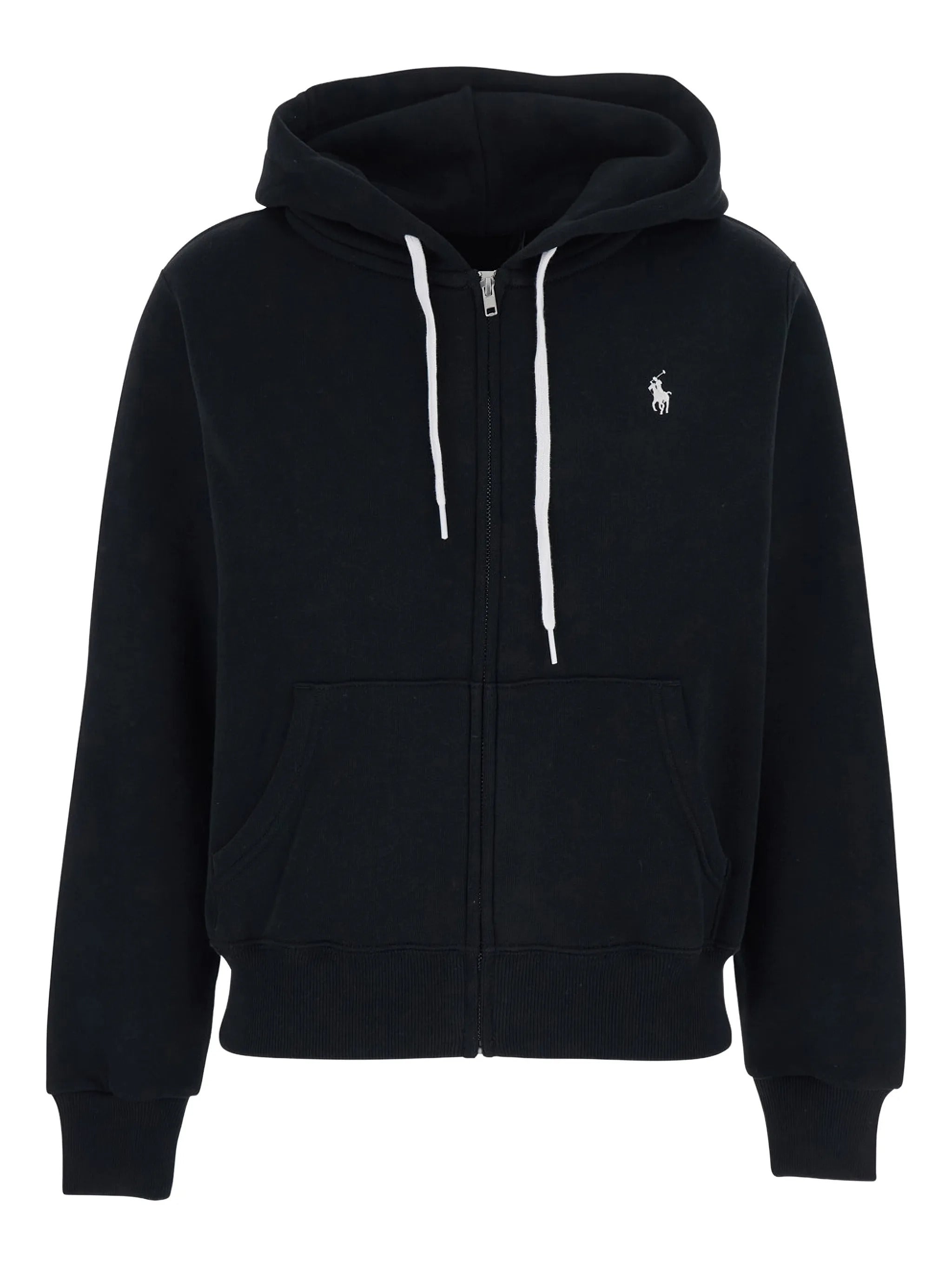 Women's Fleece Hoodie with Drawstring Hood, Long Raglan Sleeves & Kangaroo Pocket (Size S)