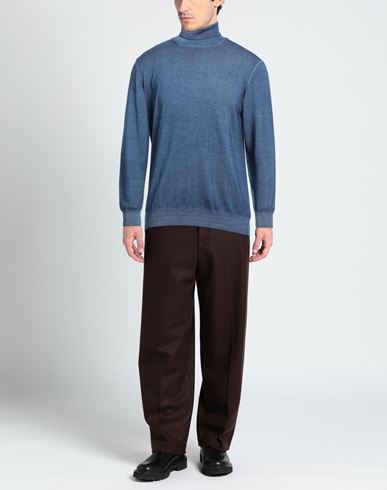 Man Turtleneck Blue