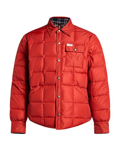 Man Puffer Rust Size L Polyamide