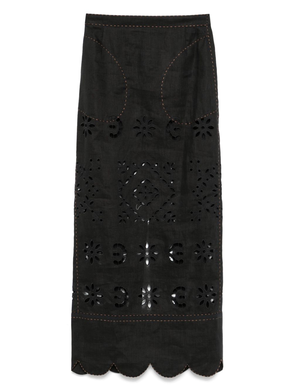 Orlando midi skirt - Black