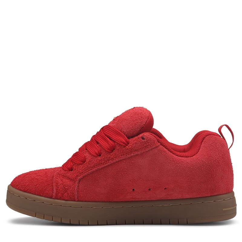 Men's Court Graffik Skate Shoes (Red/Tan/Gum)