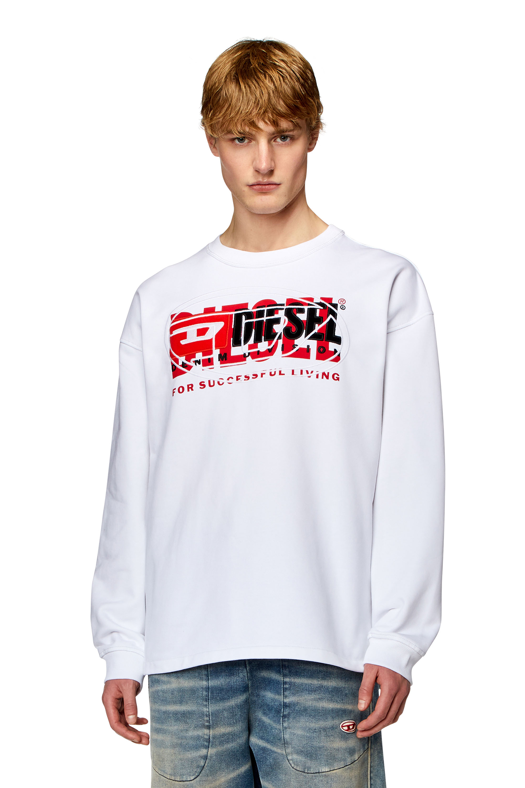 Logo Printed Crewneck Sweatshirt