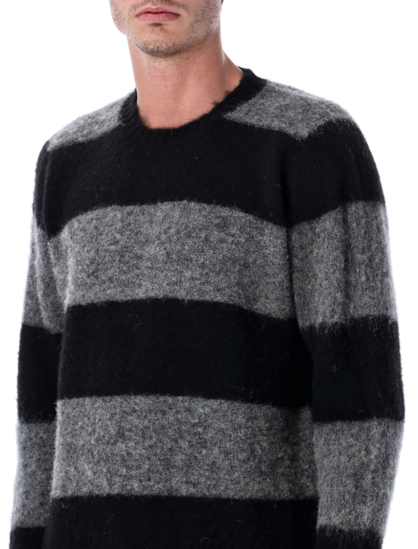 Black Striped Sweater