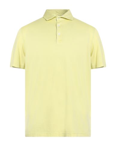 Man Polo shirt Lime green Size 40 Organic cotton