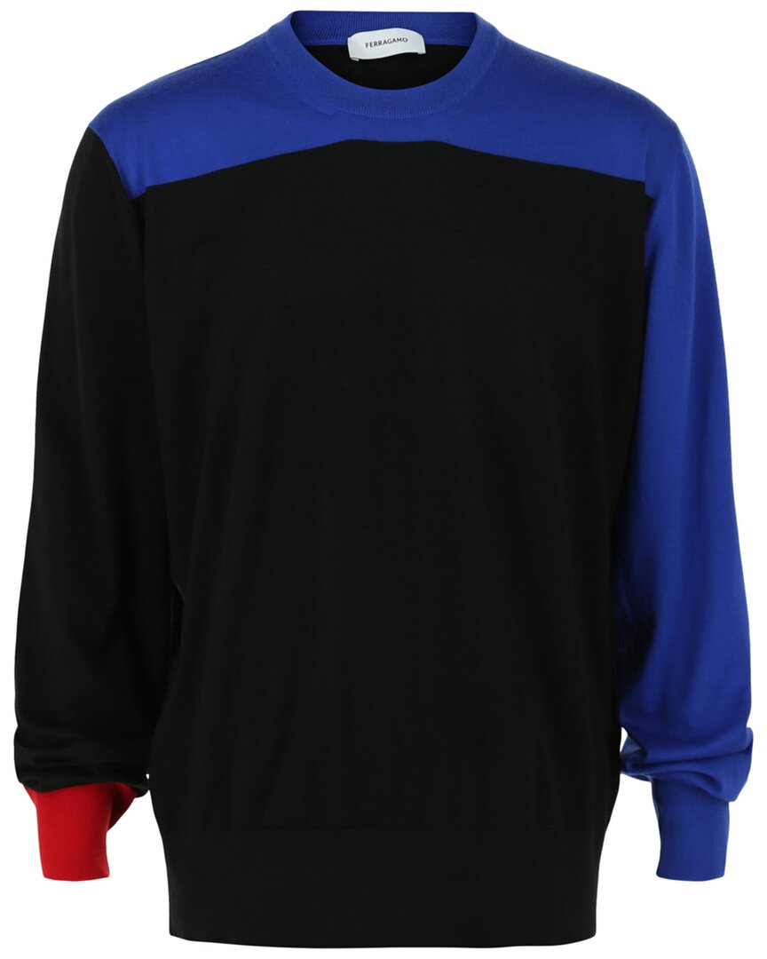 Colorblock Cashmere Sweater