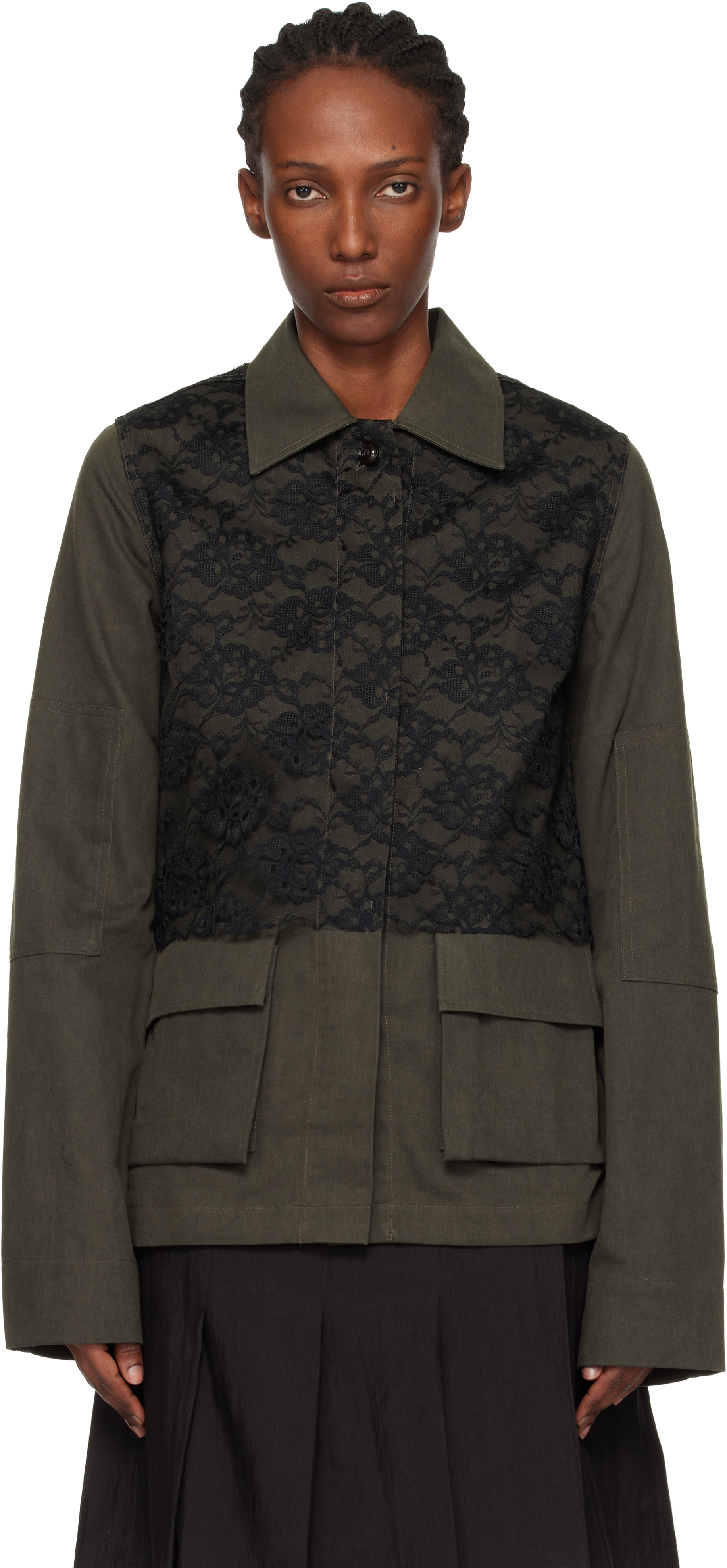 Khaki Split Jacket